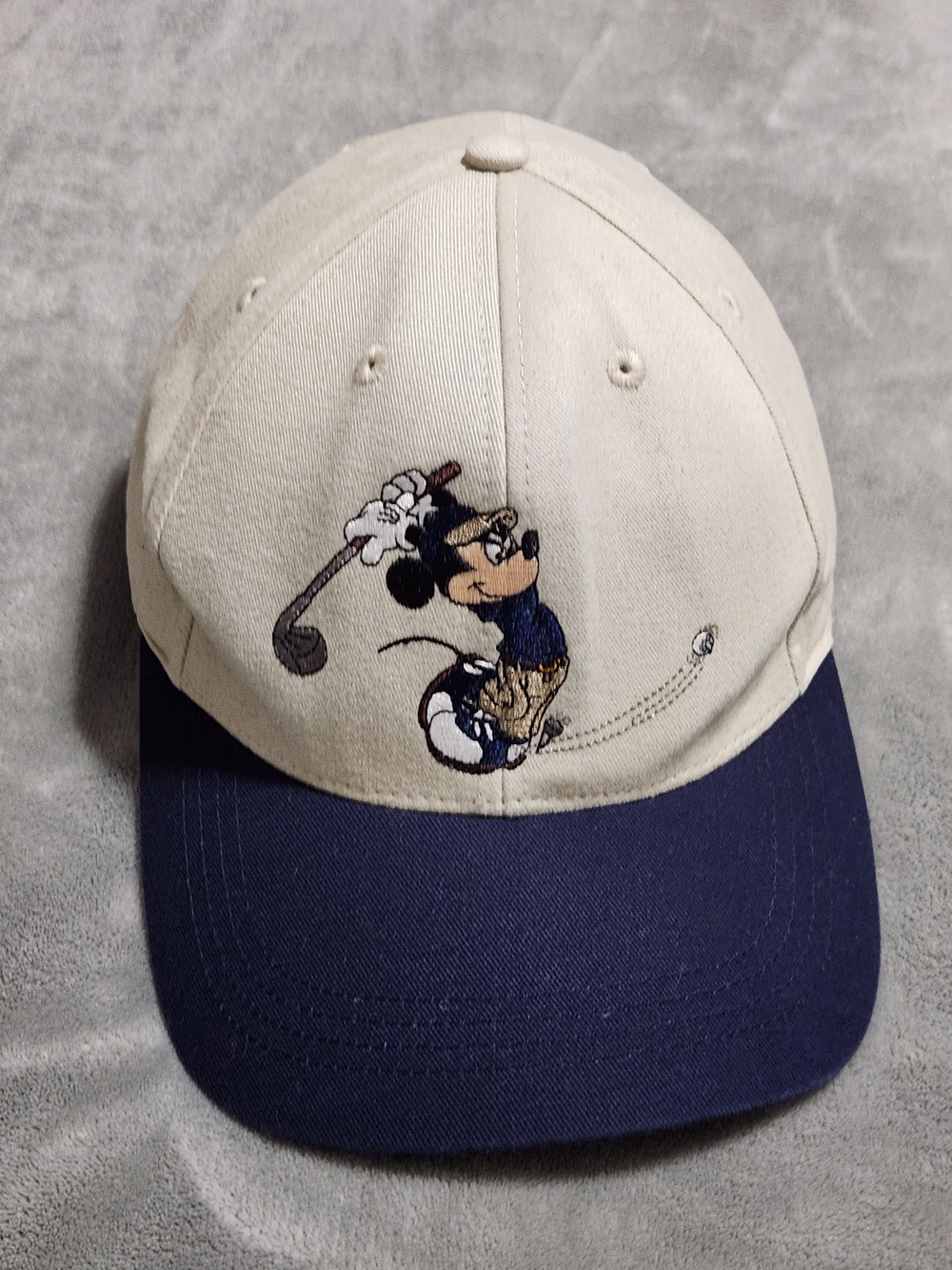 Vintage Disney Golf Collection Mickey Mouse Dad Hat Cap